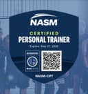 NASM Certified Personal Trainer badge